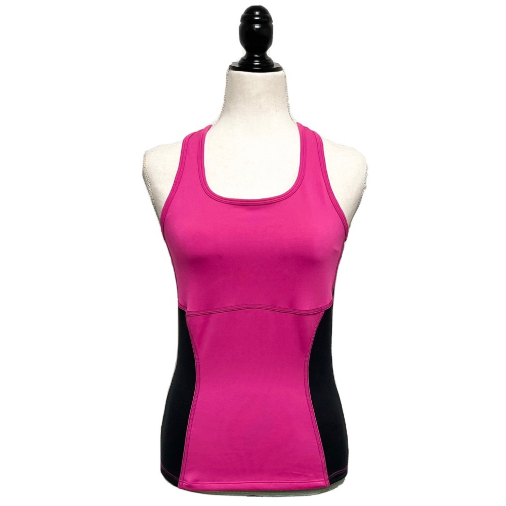 Skirt Sports Racerback Shelf Bra Hidden Pocket